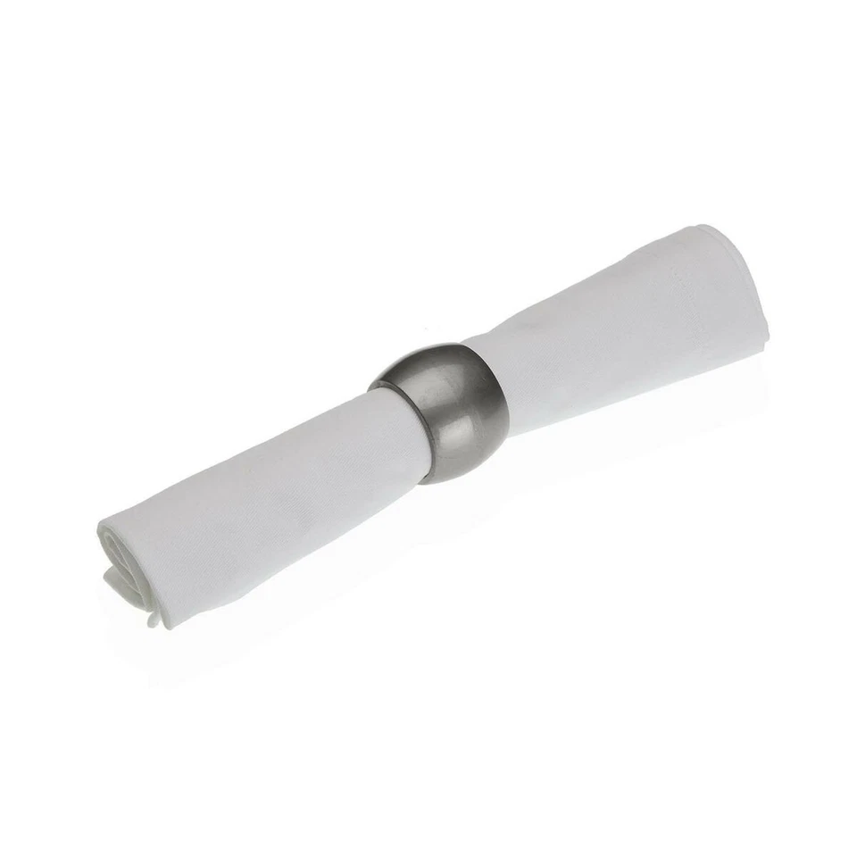 Anello portatovagliolo Versa Argentato polipropilene 4,7 x 3,2 x 4,7 cm 4 Pez - Immagine 2 di 2