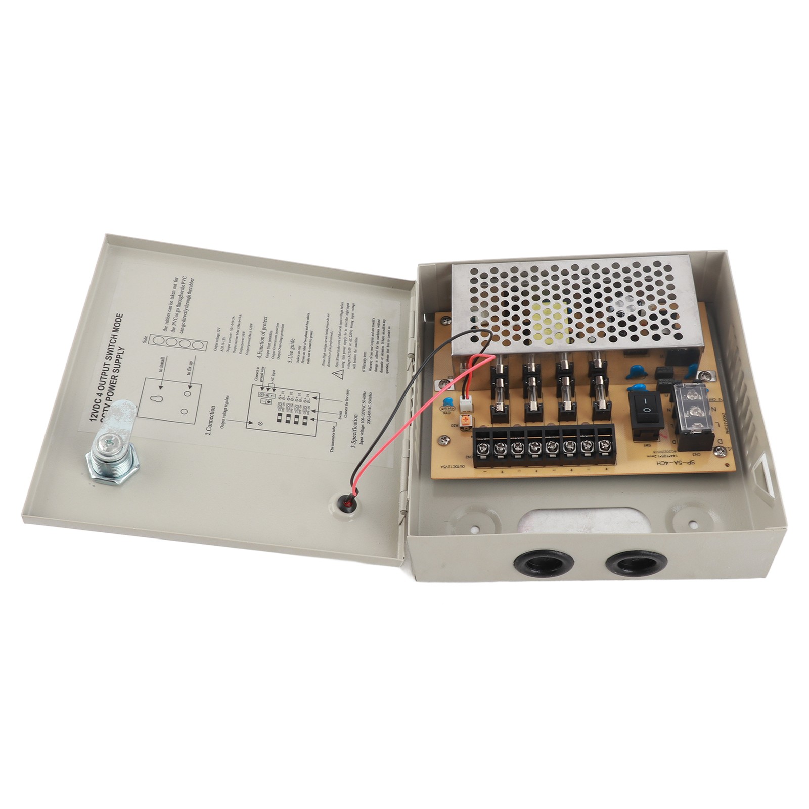 Closed Circuit Power Supply Fast Heat Dissipation 110V 220V CCTV Power Supply☜