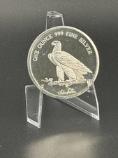 Vintage Eagle Silver Round 1 oz .999 Fine Silver Liberty Rare USA Coin EAGLE 89.87 per troy oz