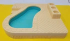 Vintage 1986 Fisher Price Little People Swimming Pool Toy Accessory USA