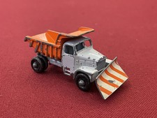 LESNEY N16 Scammell Snow Plough Camion Benne Deneigeuse Miniature Made England