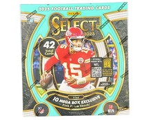 2025 Panini Select Football Mega (Pink Prizm Shock Parallels) Box #QEH