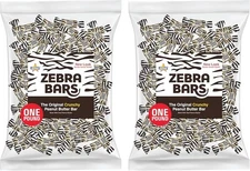 (Free Duty Tax) Atkinson Peanut Butter Bars 2 pounds Wrapped Candy bulk cand