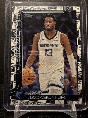 1117187 - 2025-26 Topps Tip Off Net Border Jaren Jackson Jr #184 Grizzles