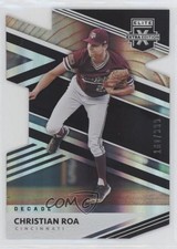 2020 Panini Elite Extra Edition 203rd Decade Die-Cut /203 Christian Roa #104 n1u