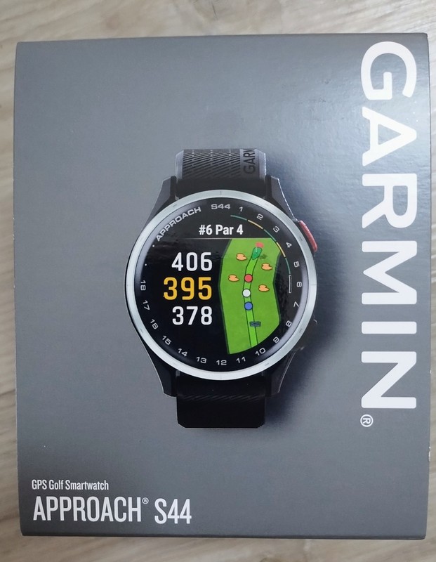 Garmin Approach S44 Golf GPS Smartwatch Black Golf GPS Watch