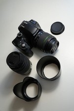 PENTAX K-50 Digital SLR Camera Double Zoom Lens Kit 18-55mm 50-200mm