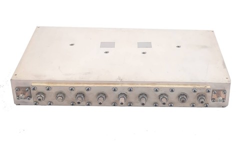 Phase 2 Microwave Ltd UHF 415-420 Mhz 5 Section Tunable Bandpass Filter SMA