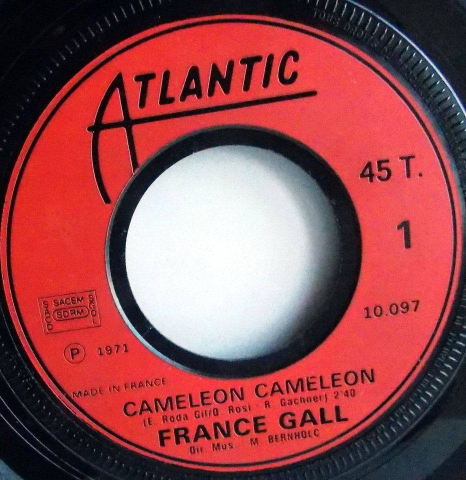 France Gall -  Caméléon Caméléon - SP - Photo 3/4