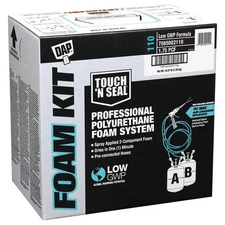 TOUCH 'N SEAL 7565002110 Spray Foam Sealant,Cream,28 lb 801V25