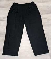 St. John Collection by Marie Gray Black Knit Pants Women's Size 10