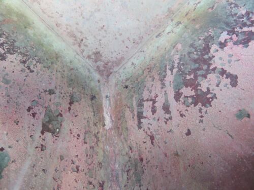 Rustic Vintage Copper Square Outside Flower Pot - Picture 21 of 22