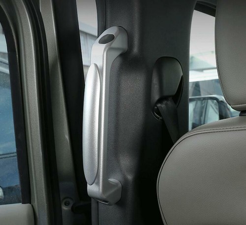 For Land Rover Defender 110 90 2020-2022 Alloy Silver Rear Handle Trim Replace*2 - Picture 3 of 11