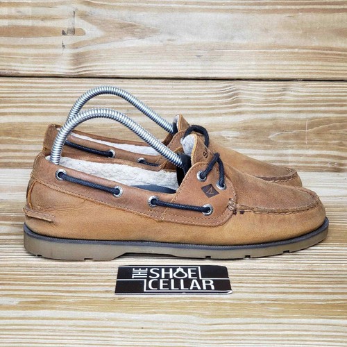 Sperry Mens 7 Boat Shoes Fleece Lined 