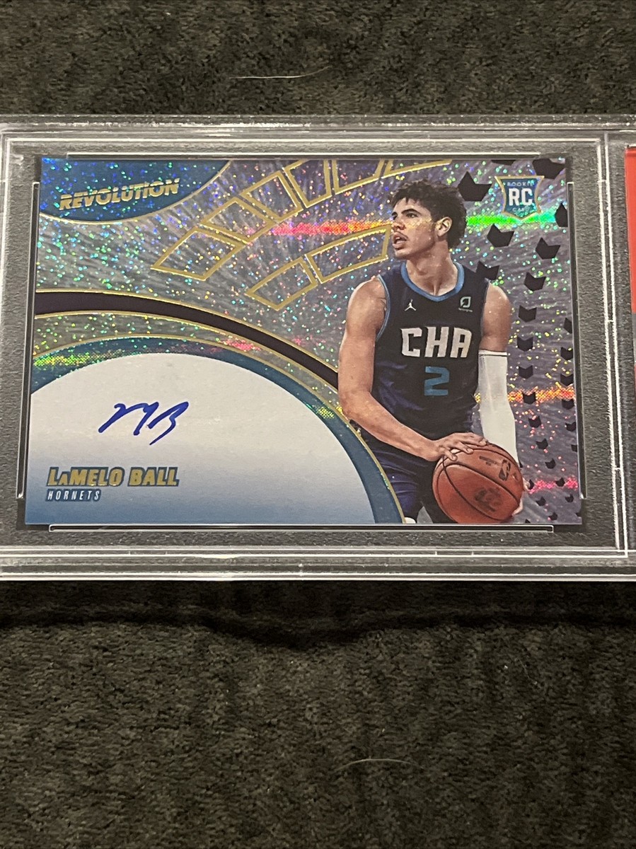LaMELO BALL 2020 Panini Revolution RC Rookie Auto Autograph PSA 9 
