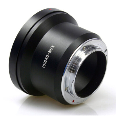 PK645-NEX Adapter für Pentax 645 Objektiv auf Sony E Mount A7 A9 A6000 NEX-7 Kamera