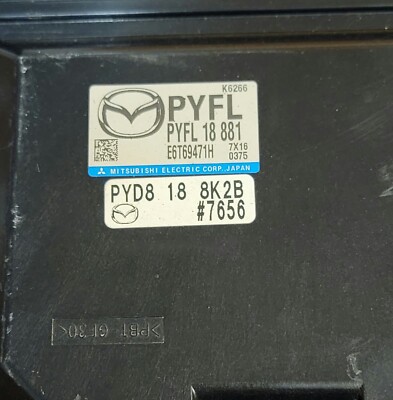 2018-2021 Mazda 6 Engine Control Module ECM ECU PCM PYFL 18 881