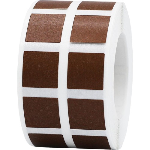 Square Stickers | 0.5" Inch Square Shape | 1,000 Pack | Pick One Color - Picture 54 of 144