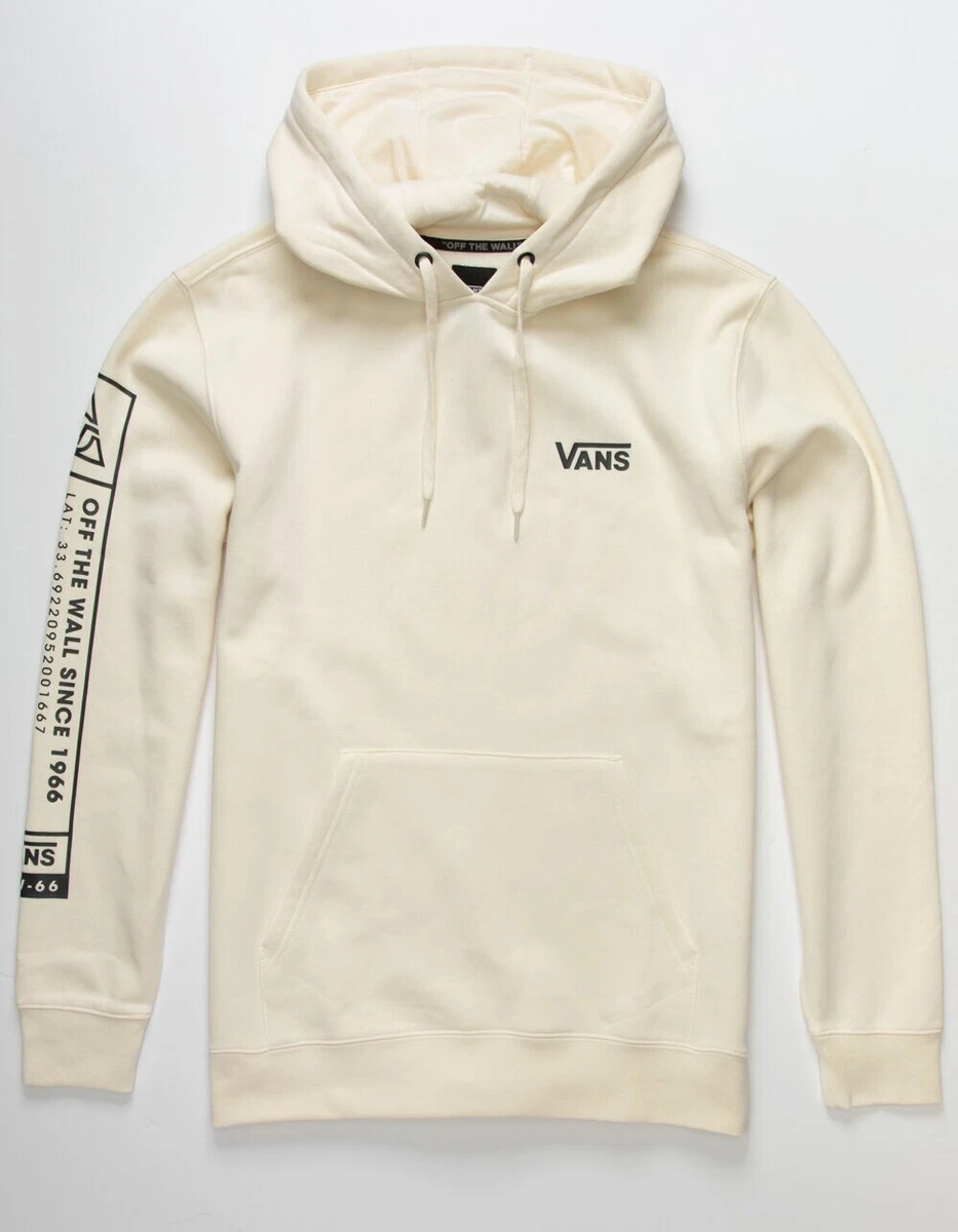 Vans 66 Supply Antique White Cream Hoodie Mens Size Small S | eBay