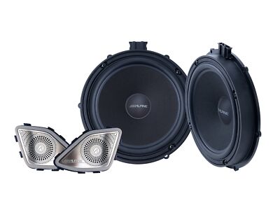 Alpine SPC-108T6 20 cm 8-Zoll 2-WEGE-KOMPONENTEN-LAUTSPRECHER für Volkswagen T6