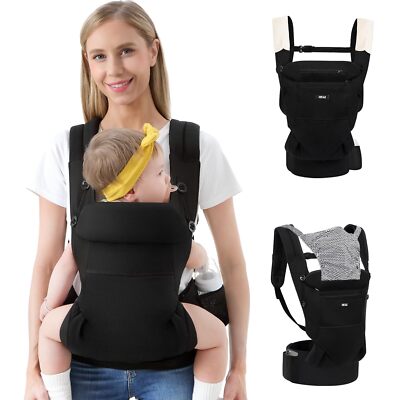 Ergonomic Kangaroo Baby Carrier Backpack with Hip Seat Front
