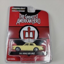 1981 Dodge Diplomat "The Greatest American Hero" 1:64 Model - Greenlight 44920A