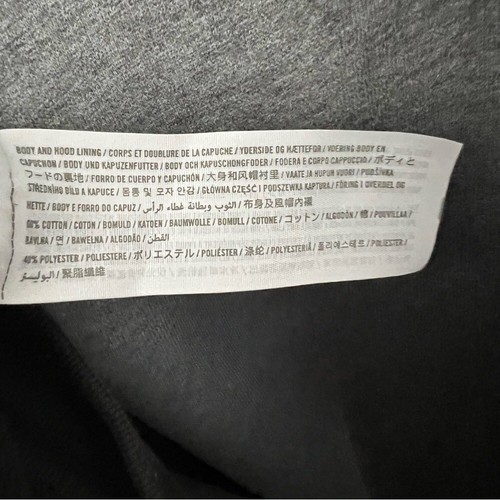 Abercrombie Kids Hoodie Boys 15/16 Pullover Ombre Comfort Streetwear Gray Black - Picture 7 of 7