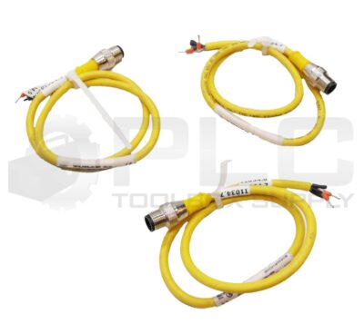 LOT OF 3 TURCK RK 4.4T-0.6-RS 4.4T/S1587 SINGLE ENDED CORDSET 0.6M U ...