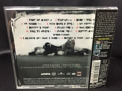 Avril Lavigne Under My Skin MADE IN JAPAN OBI CD + POSTER (Arista