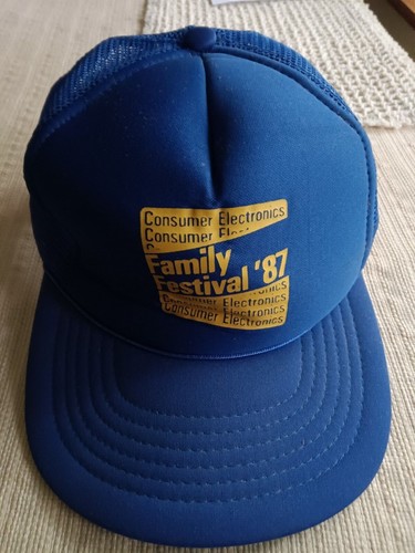 1987 RCA Consumer Electronics Family Festival Snapback Adj Ball Cap