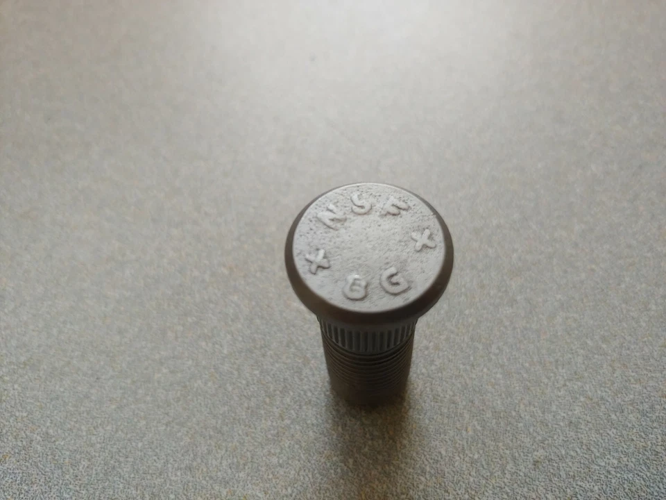 EXCELENTE TACO DE RUEDA USADO ORIGINAL GENUINO PORSCHE 356 356A 356B 37mm NSF 8G #1 Foto 4 de 4