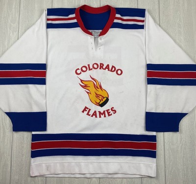 Download VTG COLORADO FLAMES CHL Hockey Jersey 1980s Minor League ...
