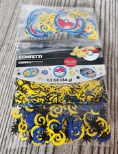 DesignWare Pokemon Birthday Party Confetti Pikachu