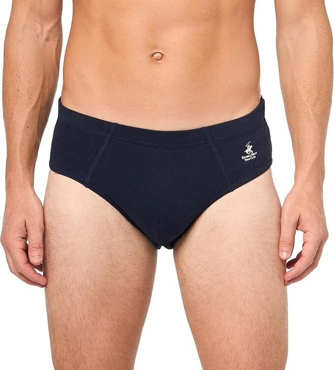 Мужские Beverly Hills поло 5 или 10 упаковка бикини трусы без мухи хлопок нижнее белье серый - Изображение 3 из 4