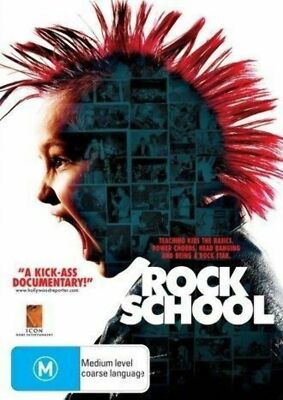 Rock School (DVD, 2005) brand new sealed t112