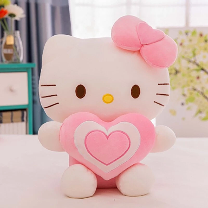 Kawaii Hello Kitty Stuffed Animal Toys Doll Cute Plush Toys Girls Children  Gift