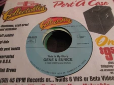 Gene & Eunice - This is My Story / Move It Over Baby     New Reissue