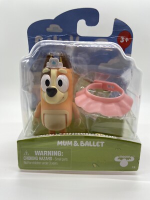 Bluey & Friends Story Starter Figure - Mum And Ballet - New In Box, RARE FIND!