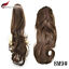 thumbnail 22  - Claw Clip in Ponytail Extension Wavy Long Hair Piece Pony Tail 22&#034; Real As Human
