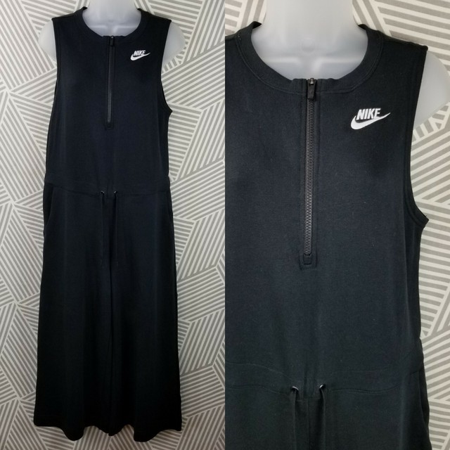 Nike Sportswear Club size Small Logo French Terry Jumpsuit Romper Womens Cropped | eBay