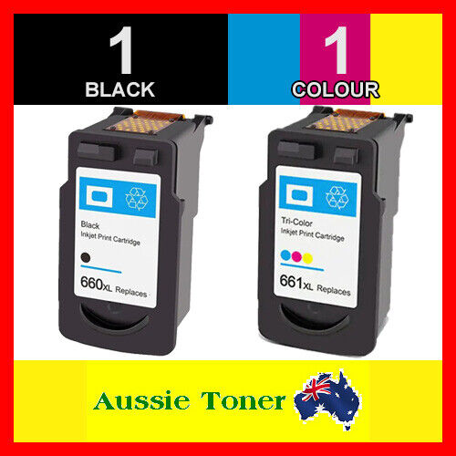 Generic PG-660XL CL-661XL Ink For Canon TR7060 TS5360 TS5365 TR7060a TS5360a - Picture 1 of 20