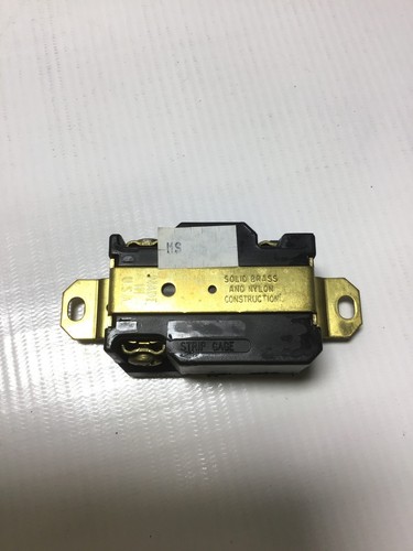 Turnlok L520-R schwarz Buchse 20A 125V 2P 3W NEMA L5-20R (6er Set) - Bild 6 von 9