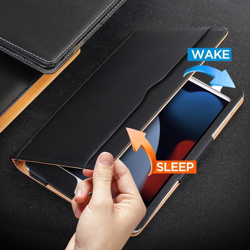 Para iPad 9º/8º/7º 10.2/iPad Pro 10.5 Estuche Cuero Billetera Soporte Cubierta Magnética - Imagen 4 de 11