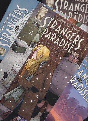 STRANGERS IN PARADISE XXV 1-10 NM-VG 2018 Moore Abstract Studios sold SEPARATELY