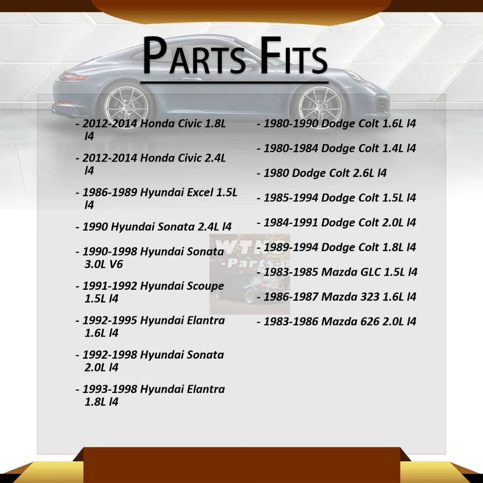 Sello de eje de salida de transmisión automática 2x para Hyundai Sonata 1990 2,4 L Foto 2 de 4