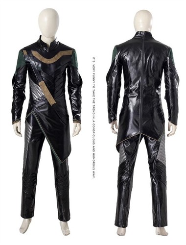 Thor:The Dark World Avengers Loki Cosplay Costume Outfits Halloween Full Set New - Picture 11 of 25