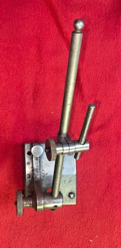 Vintage L. S. STARRETT Machinist's Surface Gauge 7" Spindle, Made in USA