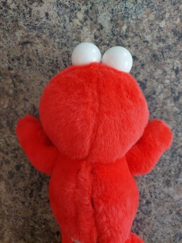 Vintage 1995 Tyco-Sesame Street-Original Tickle Me Elmo Plush Toy Doll -Works! - Imagen 7 de 9