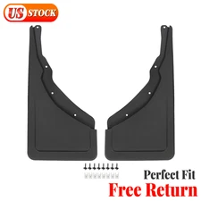 2PC Rear Mudguard Mud Flaps Splash Guards Fender For 2021-2024 Ford Bronco Sport