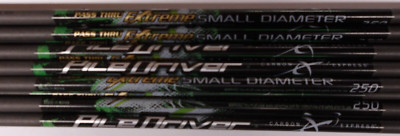 12- Carbon Express PileDriver Pass Thru Extreme Small Diameter Arrow Shafts